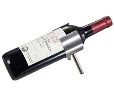 Visol Products Falerno Weinflaschenhalter, Edelstahl, verchromt