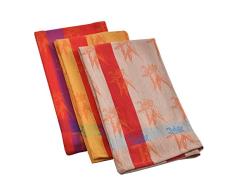 Mahagoni Carrots Jacquard Küchentuch, 100% Baumwolle, 46 x 71 cm, 3 Stück