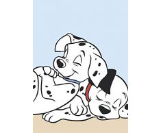 Disney Wandbild von Komar | 101 Dalmatiner Cuddle | Kinderzimmer, Babyzimmer, Dekoration, Kunstdruck | Größe 50x70cm (Breite x Höhe) | ohne Rahmen | WB004-50x70