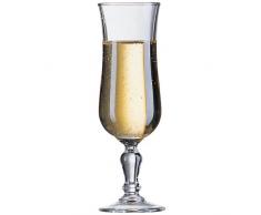 Arcoroc ARC 13515 Normandie Sektkelch, Sektglas, 140ml, Glas, transparent, 12 Stück