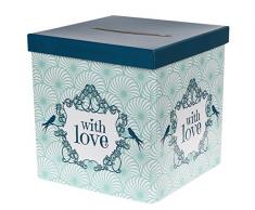 Santex 4763Â âÂ 10Â Vintage Spardose Kunststoff mint 30Â x 30Â x 3,5Â cm