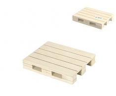 Home Paletten Schneidebrett, 20 x 15 cm, Holz