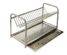 ELLETIPI Bridge i813 CB Abtropfgestell oder Wand, 71 cm, Edelstahl, Stahl