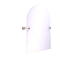 Allied Brass Carolina Collection Frameless Arched Top Tilt Mirror with Beveled Edge Wandspiegel, Antikes Zinn