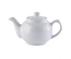 Price & Kensington, 2 Tassen Teekanne, Steingut, weiß, klassisch