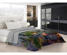 Sogni dAutore Träume Urheberrecht qsd052p sommerlich, Baumwolle, Mehrfarbig, Doppelbett, 55 x 45 x 18 cm