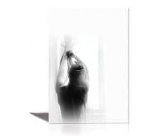 Eurographics Gemälde für Heimdekoration, gerahmt, 61 x 91,4 cm, 61 x 91,4 cm, Orange/Rot/Schwarz/Gelb/Blau