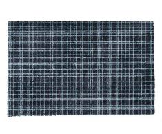 Hamat Fußmatte Fusion Dry aus Polyamid, waschbar, 80 x 120 cm, Azurblau