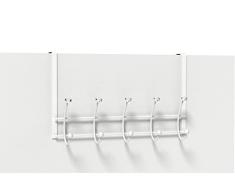 Inspired Living by Mesa Hängeregal 10 Hooks White Crystal Pastellfarben