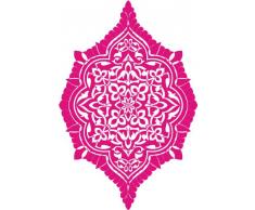 INDIGOS 4051095024415 Wandtattoo w244 Blume, Ranke 120 x 77 cm, rosa