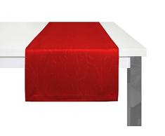 Wirth Tischläufer, Polyester, Rot, 40 x 150 cm
