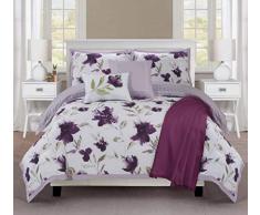 Ellen Tracy Bettwäsche-Set Modern Queen Orchidee