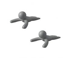 Umbra Buddy Türstopper, Grau, 15 x 10.5 x 5.7 cm