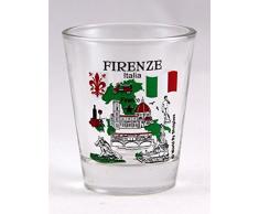 Florenz Italien großen italienischen Städte Collection Shot Glas
