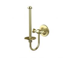 Allied Brass SB-24U-SBR Southbeach Collection Toilettenpapierhalter, hochstehend, Messing satiniert
