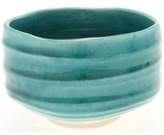 Kotobuki 114-577 Japanische Matcha Chawan Teeschale, Einheitsgröße, türkis