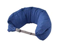 MUJI Nackenkissen, gut sitzend, Marineblau
