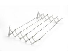 SECATOT Wäscheständer, Silber, Einheitsgröße