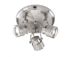 ACTION by WOFI KIM Deckenspots, Metall, 84 W, Nickel matt