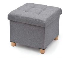 Domopak Living Sitzsack 38x38x34 cm grau