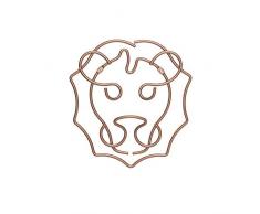 Safari Wandgarderobe Löwe