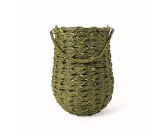 Villa d‘Este Home Tivoli Laterne Misure lanterna: Ø 23 x h. 34 cm Misure barattolo: Ø 10 x h. 10 cm grün