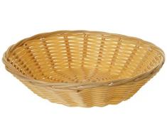 Garcia de Pou Weidenkorb Imitation Rund Ø 18X5 cm Natur Pp - 12 Un.