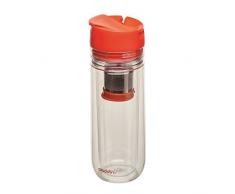 Aladdin Teezubereiter 0,35 L, Tomato Teebereiter, Kunststoff, 8,1 x 7,5 x 22,2 cm