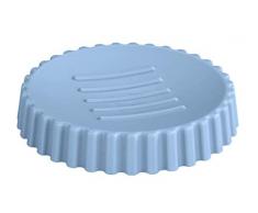 Allstar 23033100 Seifenablage Minas, Seifenschale, 11 x 2 x 11 cm, Taupe