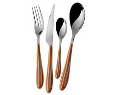 Bugatti Desingner Besteck Zebra Farbe Orange, Material: Edelsahl 18/10, Spühlmaschine geeignet