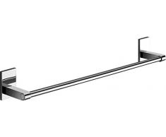 Gedy Maine Handtuchhalter Stange, Messing, Silber, 47.5 x 6.5 x 6 cm