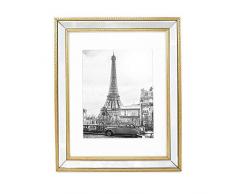 Isaak Jacobs Spiegel Bead Rahmen 11x14 (8x10 Mat) gold