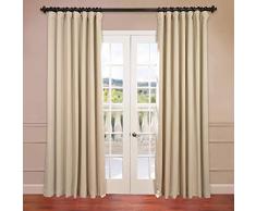 halben Preis Drapes boch-193810–84-dw Doublewide Verdunkelungsvorhang, Eggnog, 100 x 96