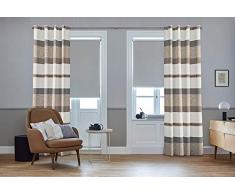 SG Home Ösenvorhang nach Maß Natur, 205L/130W, Sarawak verfügbar - Andere Größen verfügbar