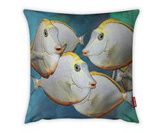 Bonamaison Dekorativ Kissenhülle, Kissenbezug, Zierkissenbezug, Wohnkultur, Für Sofa, Kaffeestube, Größe: 45X45 cm - Entworfen und hergestellt in der Türkei