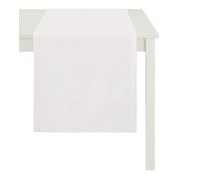 APELT 7907 48X140 80 Tischläufer, Polyester, weiß