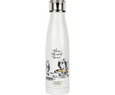 Built Perfect Seal Doppelwandige Wasserflasche, edelstahl, 480 ml