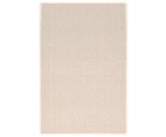 vidaXL 132746 Teppich Getuftet 190x290cm Beige Bodenteppich Läufer Teppichläufer, Gewebe, Größe: 190 x 290 cm (B x L)