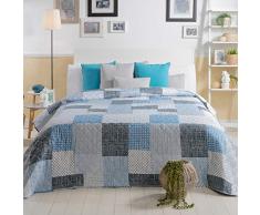 Sancarlos Bouti Tagesdecke 200X270 blau