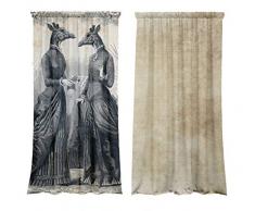 Vorhang-Set mit Tunnelzug, Blickdicht (2er Set) Ladies