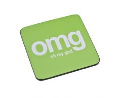 Boxer Gifts Oh My God OMG Text Untersetzer