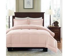 Madison Park Sarasota Ganzjahresdecke Microcell Down Alternative Box gesteppt Mini-Set für Doppelbett, elfenbeinfarben