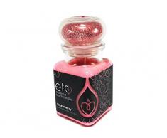 Essential Touch Candles Kerze, Sojawachs, Duft: Erdbeere, Rot