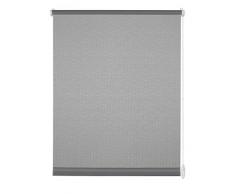 Gardinia Rollo zum Klemmen oder Kleben, Tageslicht-Rollo, Blickdicht, Alle Montage-Teile inklusive, EASYFIX Rollo Uni, Hellgrau, 45 x 150 cm (BxH)