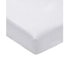 MURMUR MYA Spannbetttuch Himmelblau, blau, Einzelbett