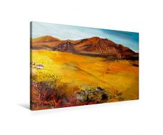 Calvendo Premium Textil-Leinwand 90 cm x 60 cm quer, EIN Motiv aus dem Kalender Landschaften in Acryl | Wandbild, Bild auf Keilrahmen, Fertigbild auf echter Leinwand, Leinwanddruck Natur Natur
