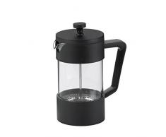 Kela Kaffeebereiter, Roma, Kunststoff, 600 ml, Hitzebeständig, Schwarz/Transparent