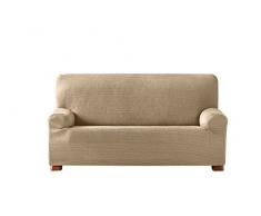 Eysa Aquiles elastisch Sofa überwurf 2 sitzer Farbe 01-beige, Polyester-Baumwolle, 37 x 29 x 7 cm