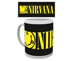 empireposter Nirvana - Tongue - Keramik Tasse - Größe Ø8,5 H9,5cm