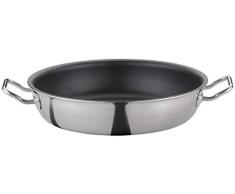 Spring Vulcano Classic Servierpfanne 24 cm 5-Lagen-Mehrschichtmaterial, Antihaftbeschichtung, Wiederbeschichtbar
